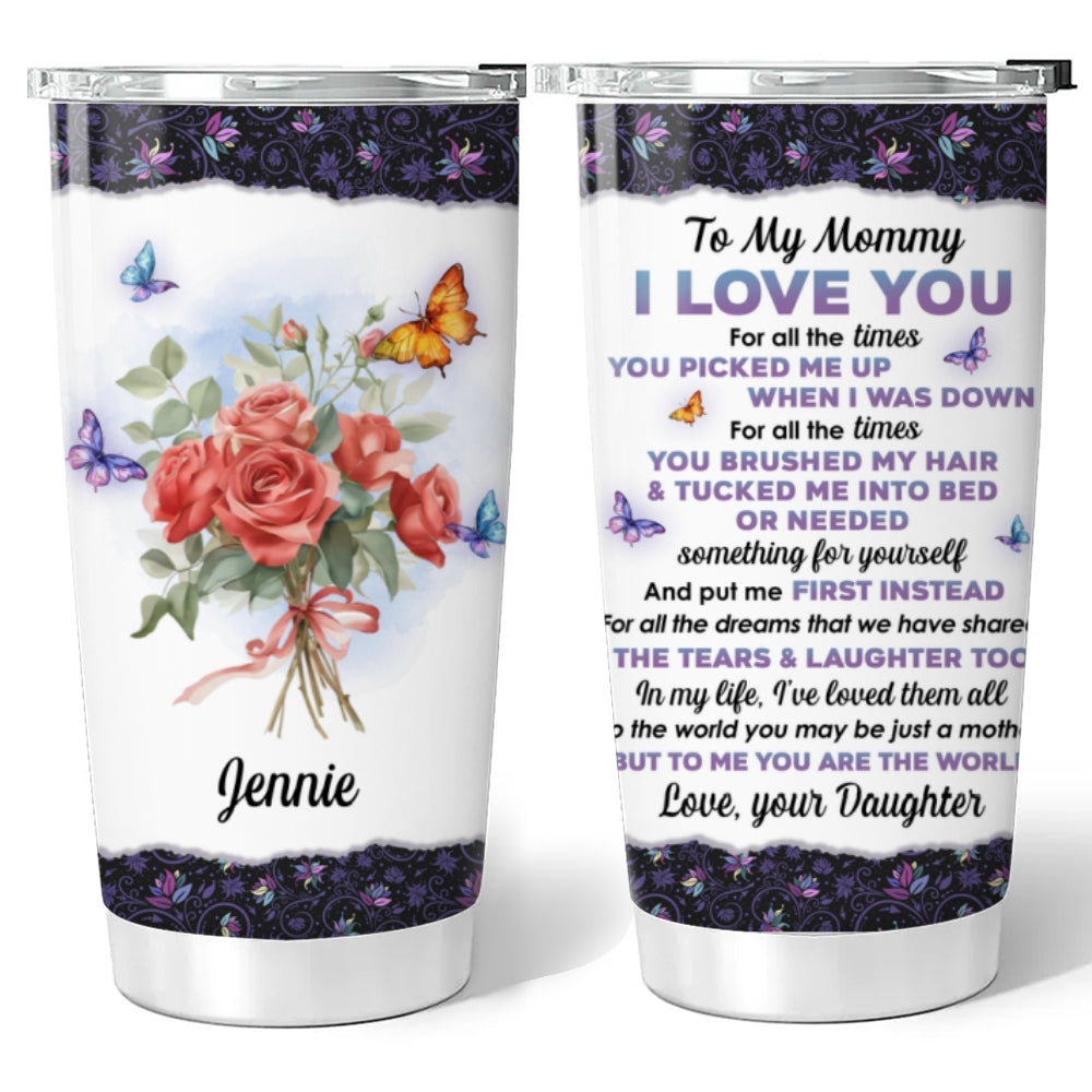 To The Best Mom - Personalized Custom Tumbler