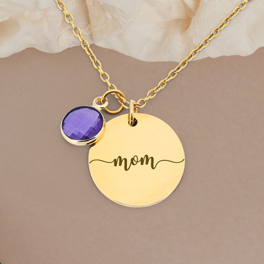 Crafting Unique Identities - Personalized Custom Birthstone Necklace