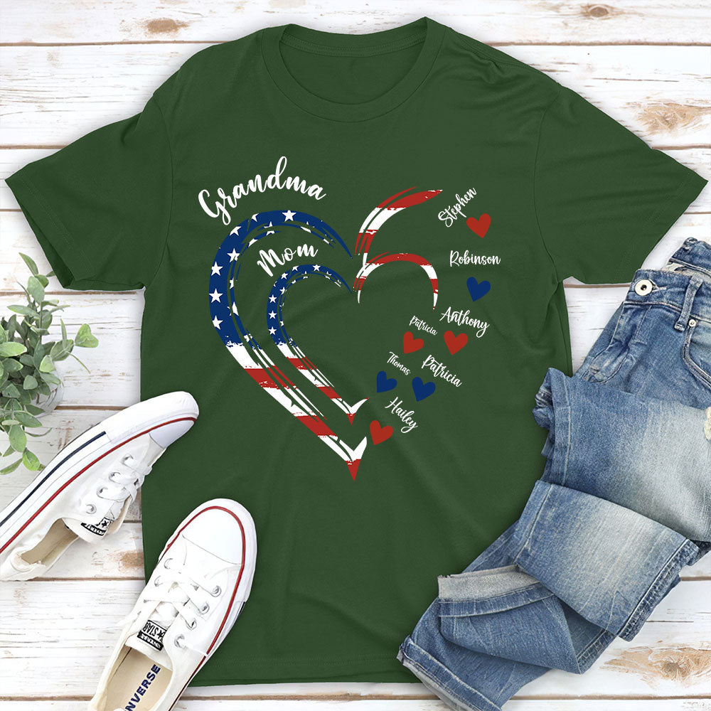 Home Is Where Grandma Is - Personalized Custom Shirt