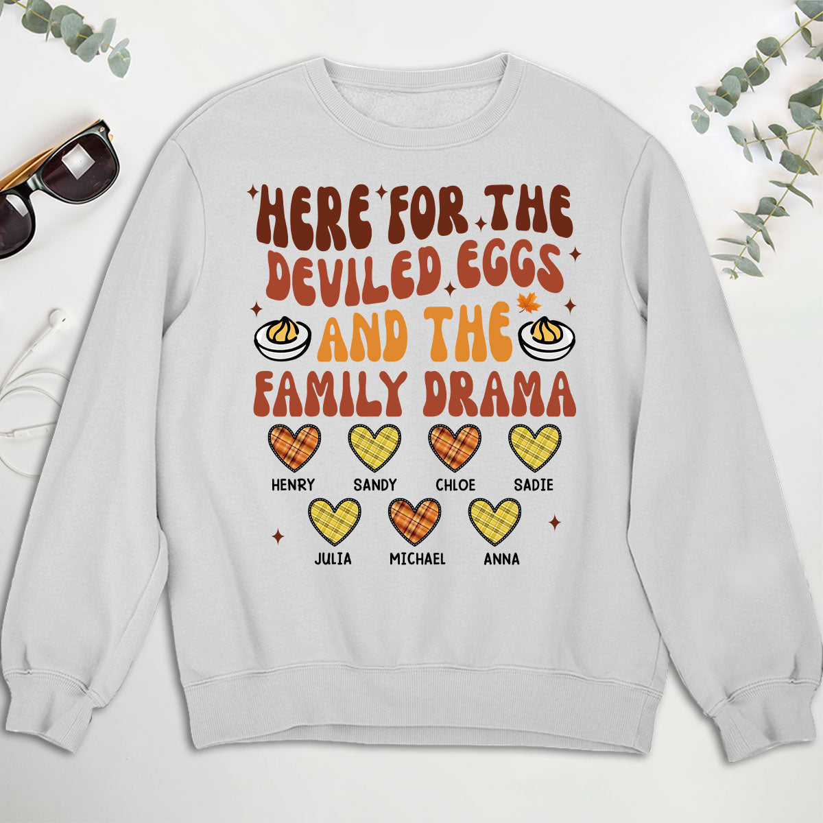 Thanksgiving Family Shirt - Personalized Custom Shirt