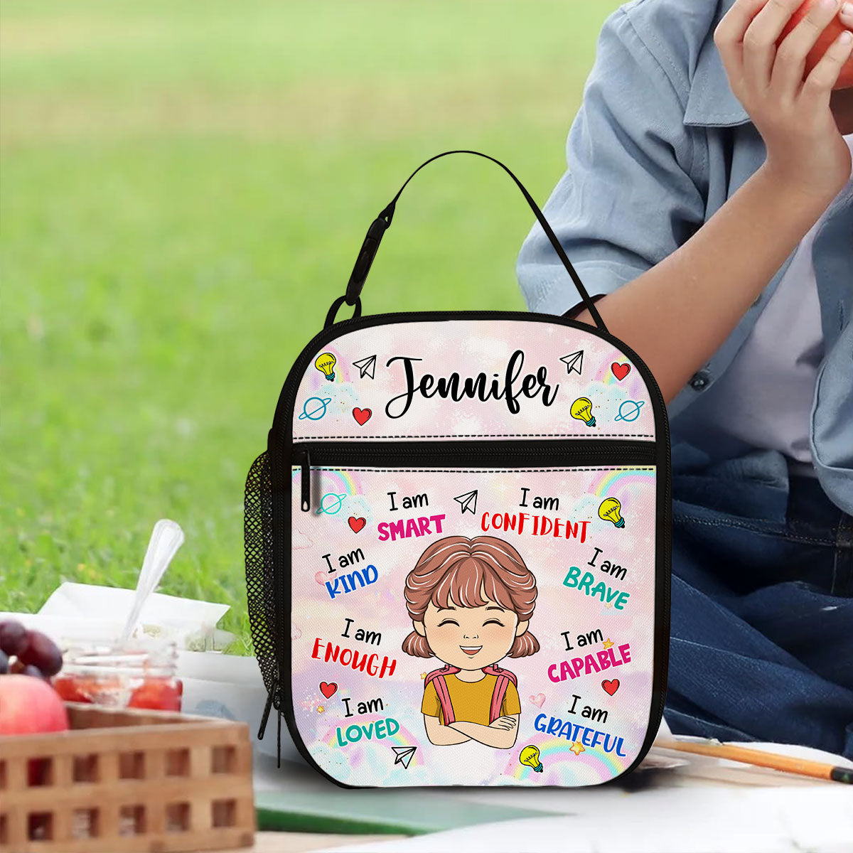 Back To School - Personalized Custom Insulated Lunch Bag