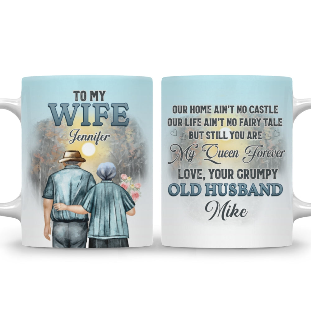 You Are My Queen Version 2 - Personalized Custom Coffee Mug