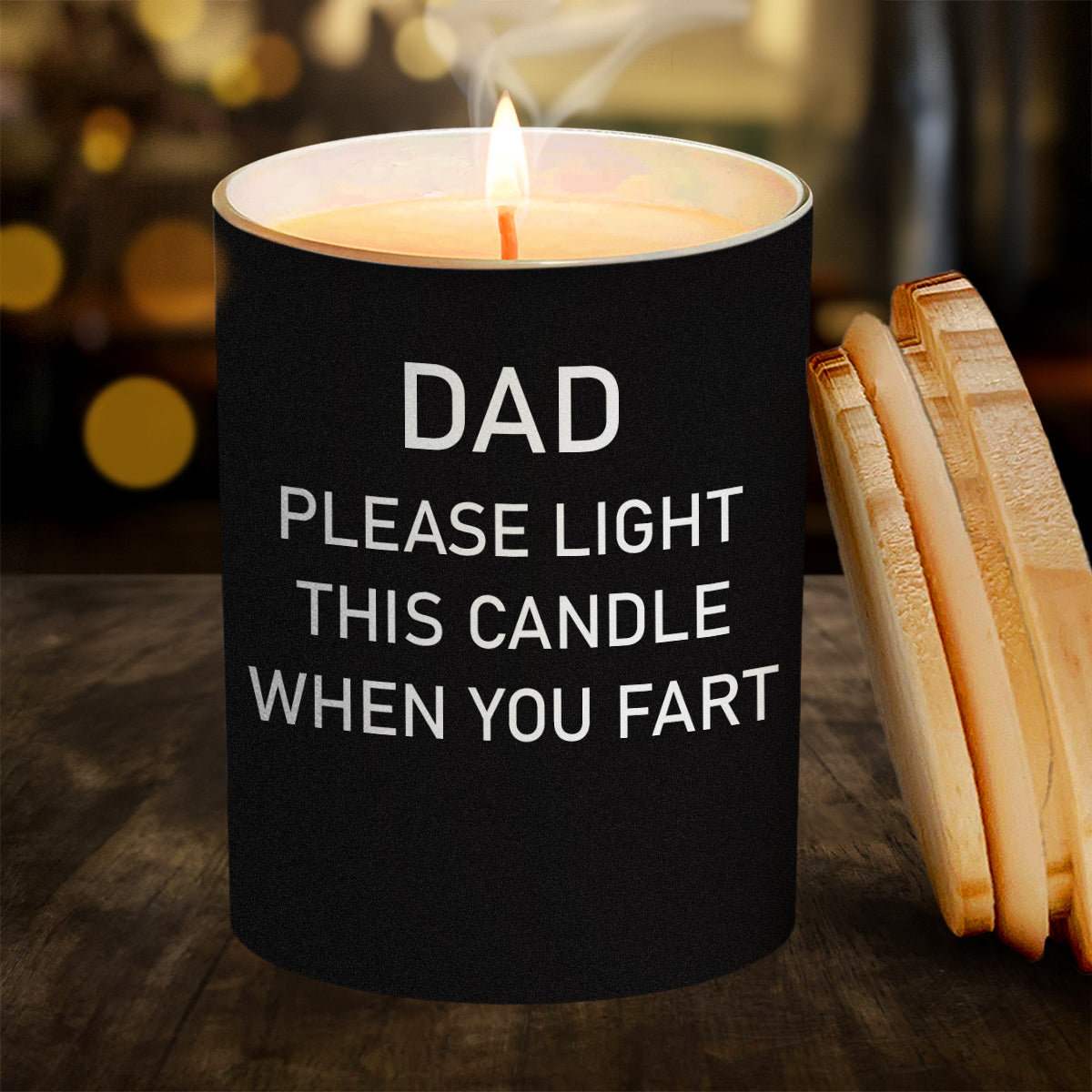 Candle For Dad - Personalized Custom Candle