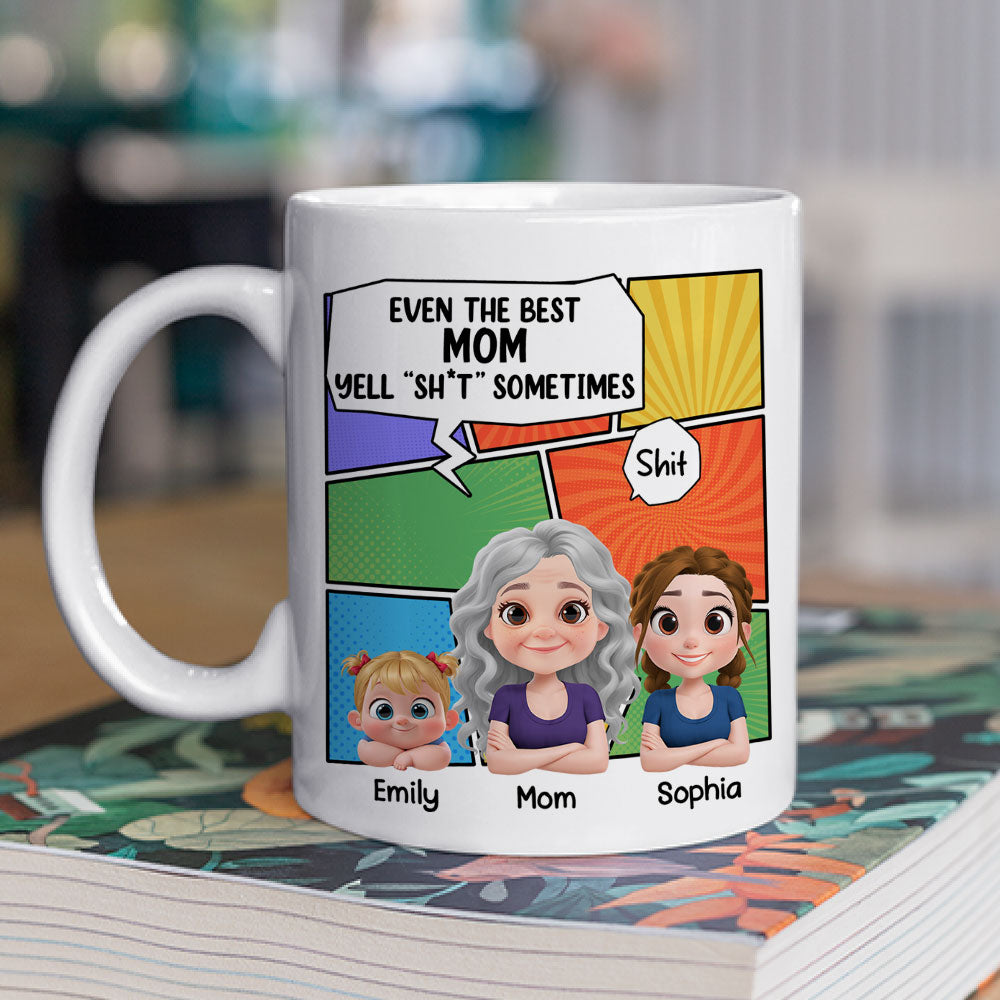 Good Mom - Personalized Custom Coffee Mug