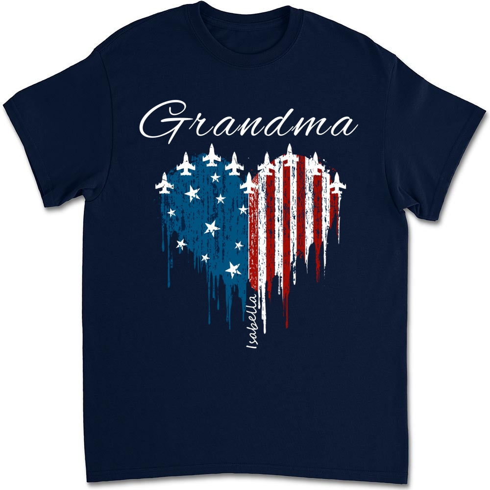 Independence Day Grandma - Personalized Custom Shirt