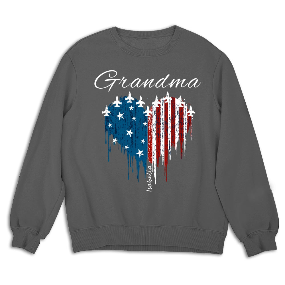 Independence Day Grandma - Personalized Custom Shirt