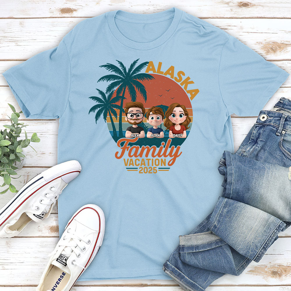 Family Vacation - Personalized Custom Shirt