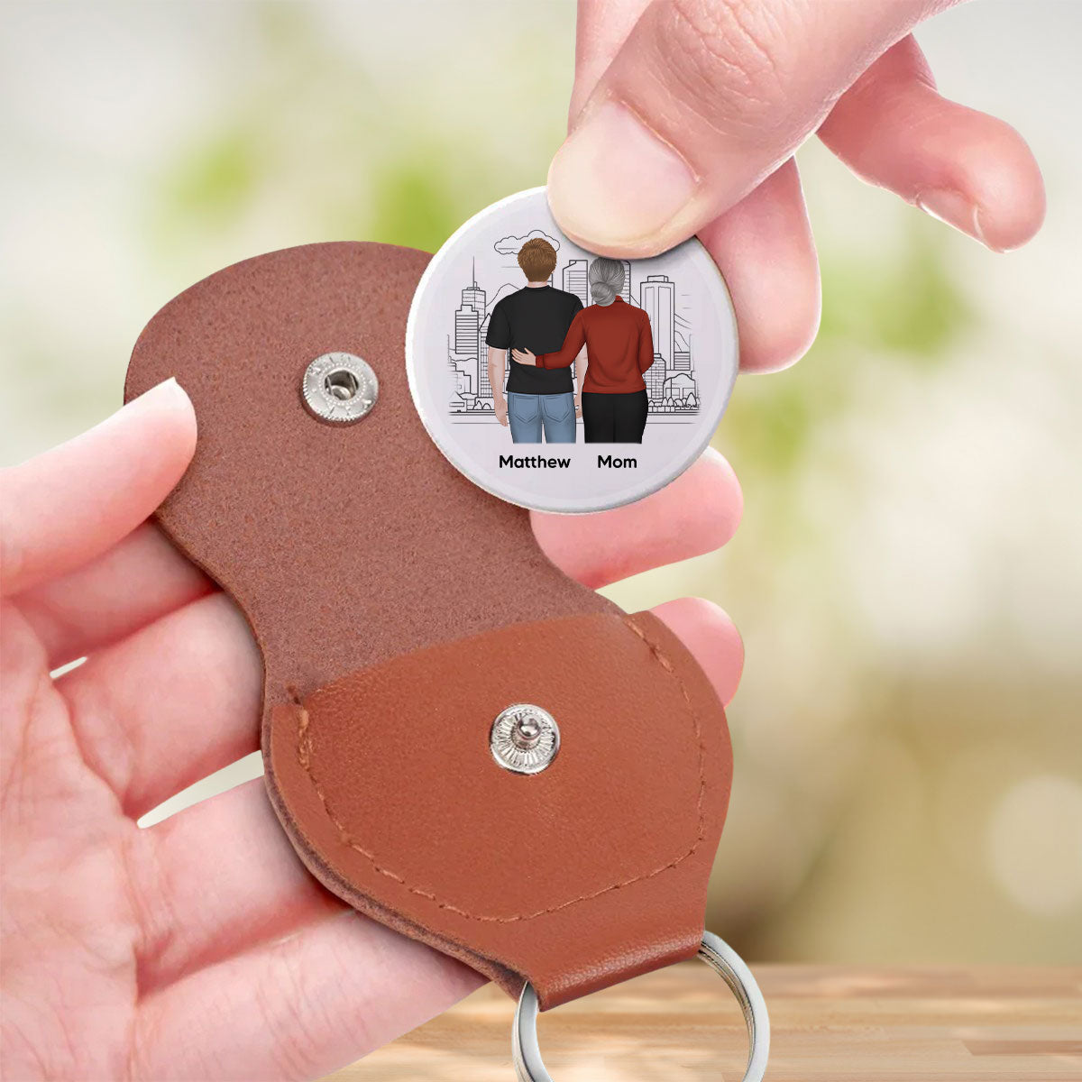 I Will Always Carry You - Personalized Custom Pocket Hug