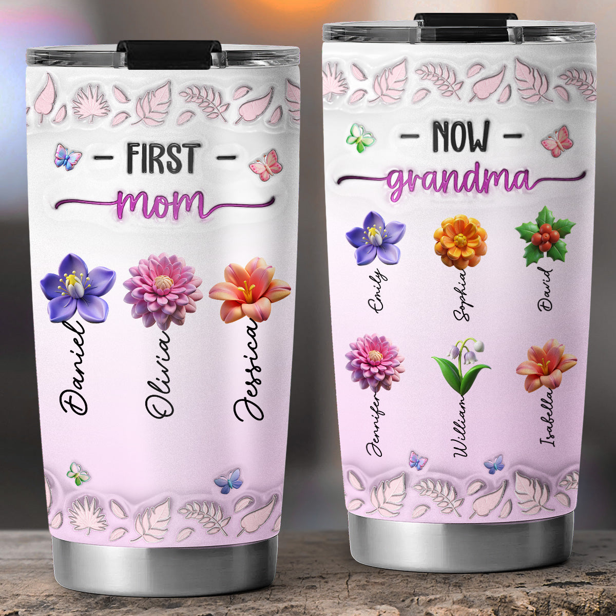 You Are The World To Me - Personalized Custom 3D Inflated Effect Tumbler