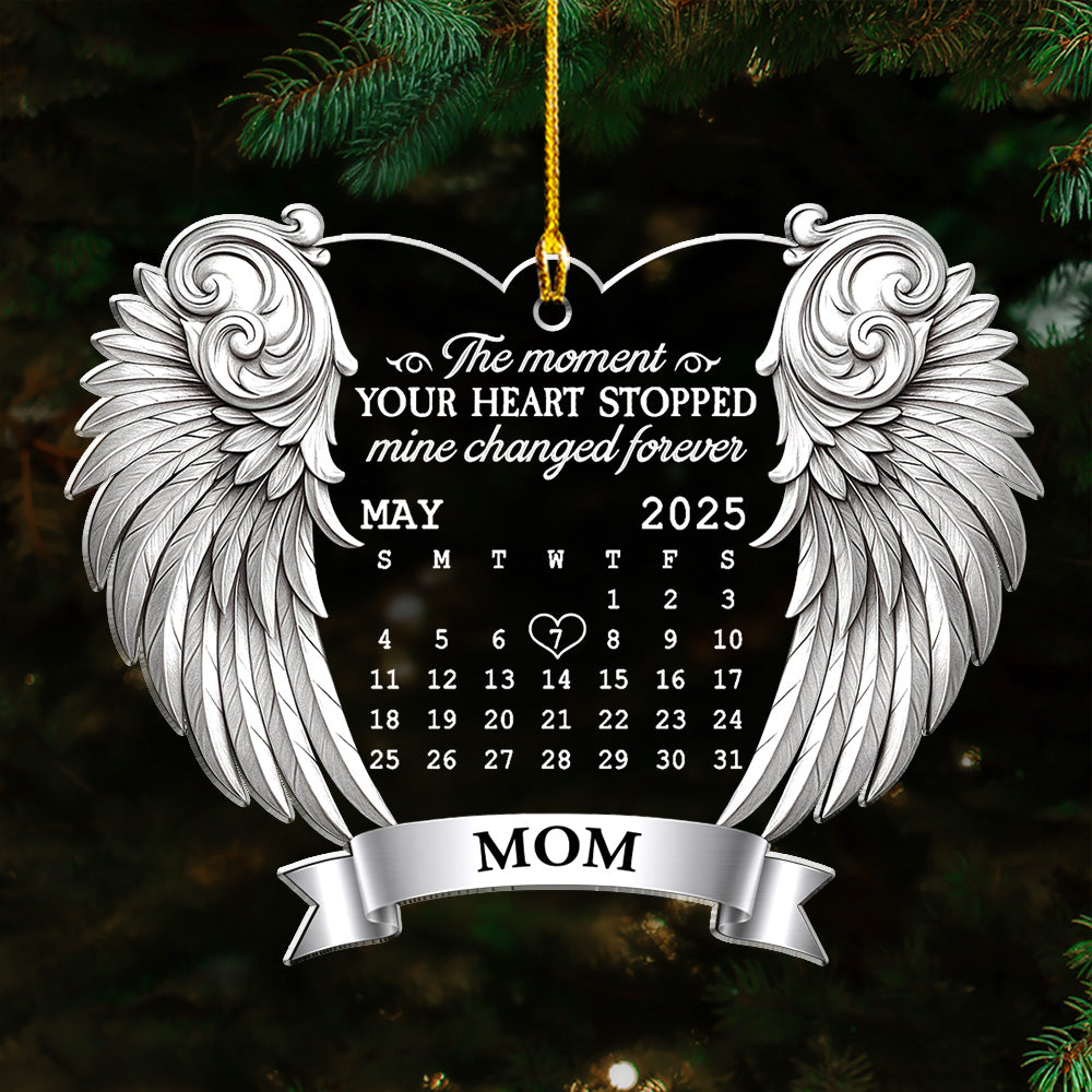 Remembered With Love - Personalized Custom Acrylic Ornament