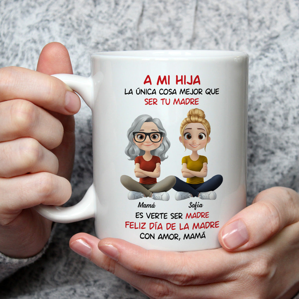 A Mi Hija - Taza Personalizada de Café