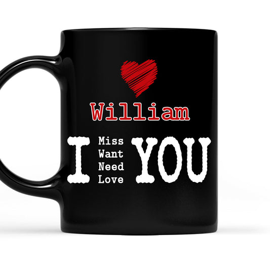 Romantic Mug - Personalized Custom Coffee Mug