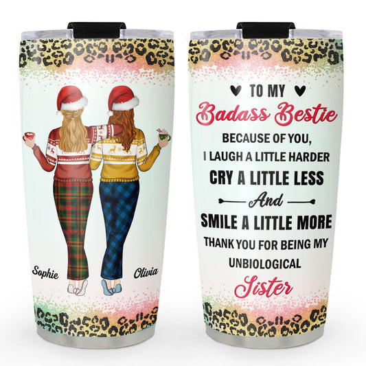 Bestie For Life - Personalized Custom Tumbler
