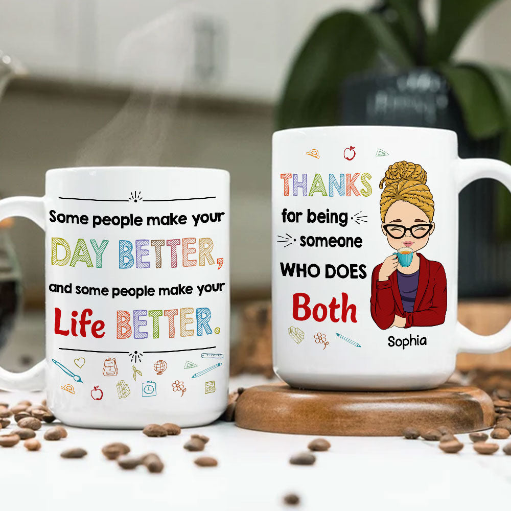 Your Lessons Shape Futures - Personalized Custom Coffee Mug