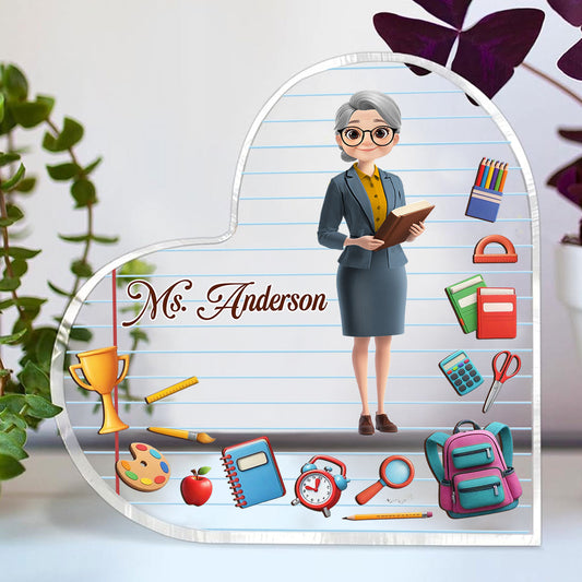 Welcome To Our Classroom - Personalized Custom Acrylic Plaque