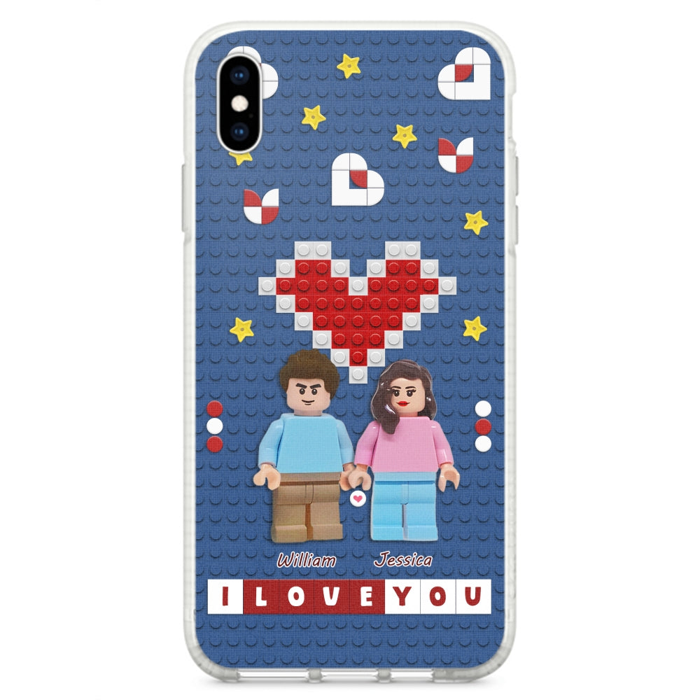 Lego Couple - Personalized Custom Phone Case
