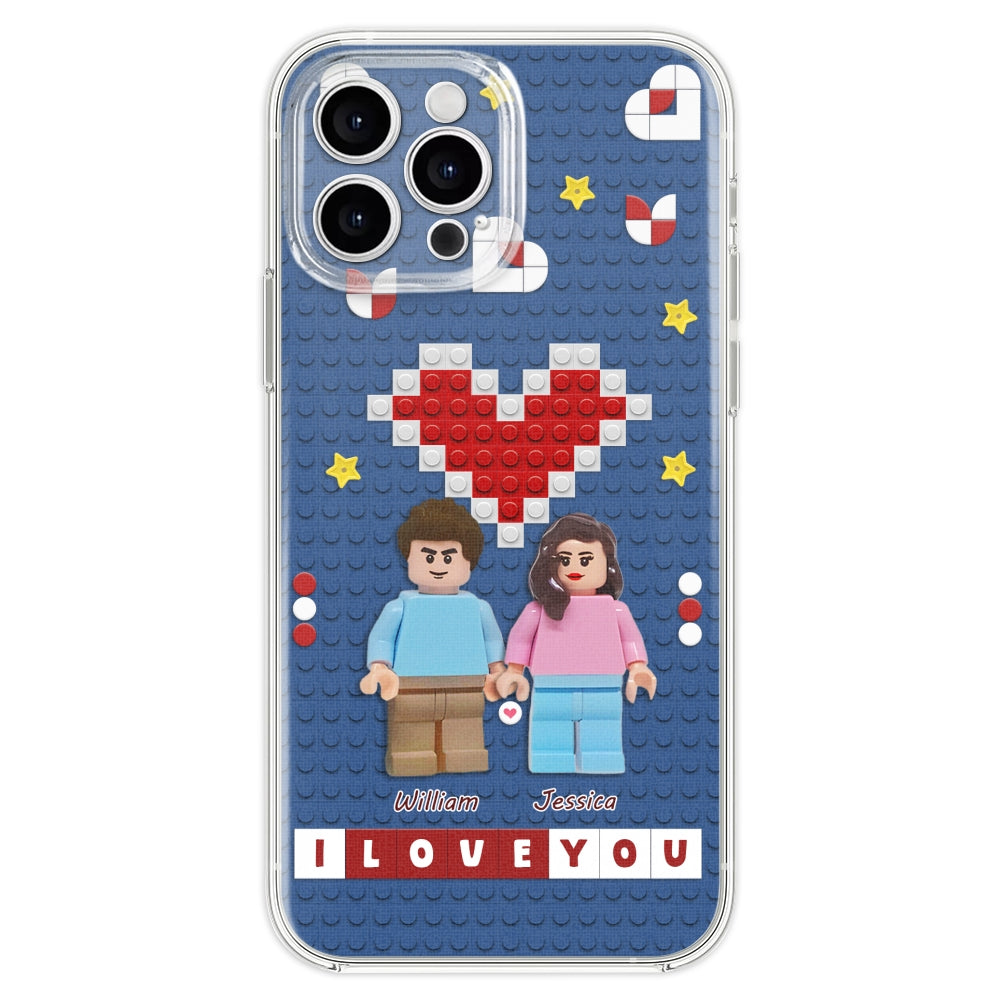 Lego Couple - Personalized Custom Phone Case