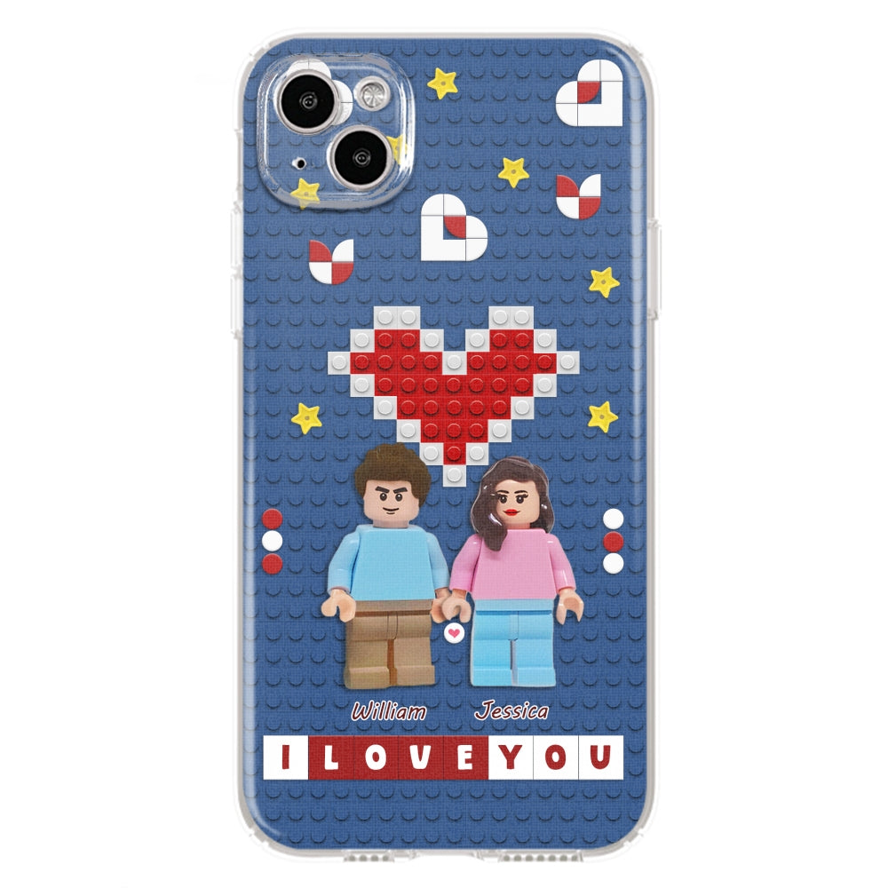 Lego Couple - Personalized Custom Phone Case
