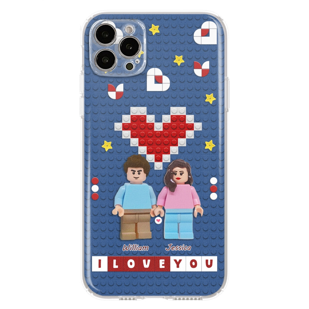 Lego Couple - Personalized Custom Phone Case