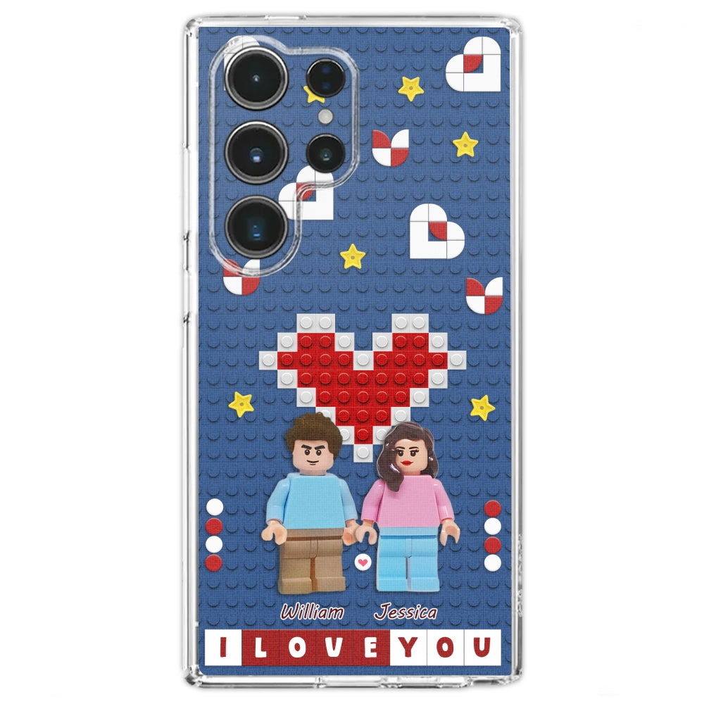 Lego Couple - Personalized Custom Phone Case
