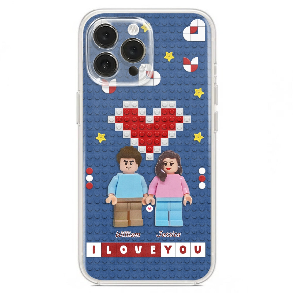 Lego Couple - Personalized Custom Phone Case