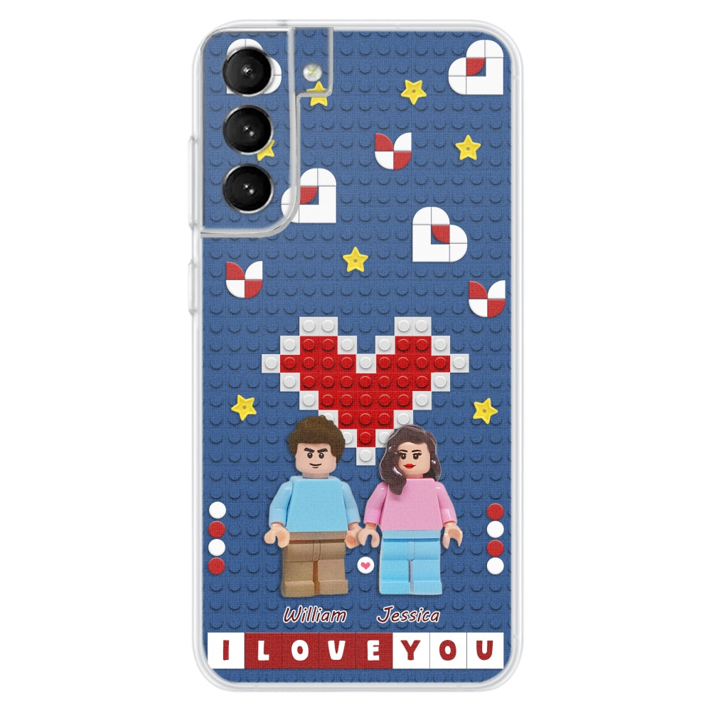 Lego Couple - Personalized Custom Phone Case