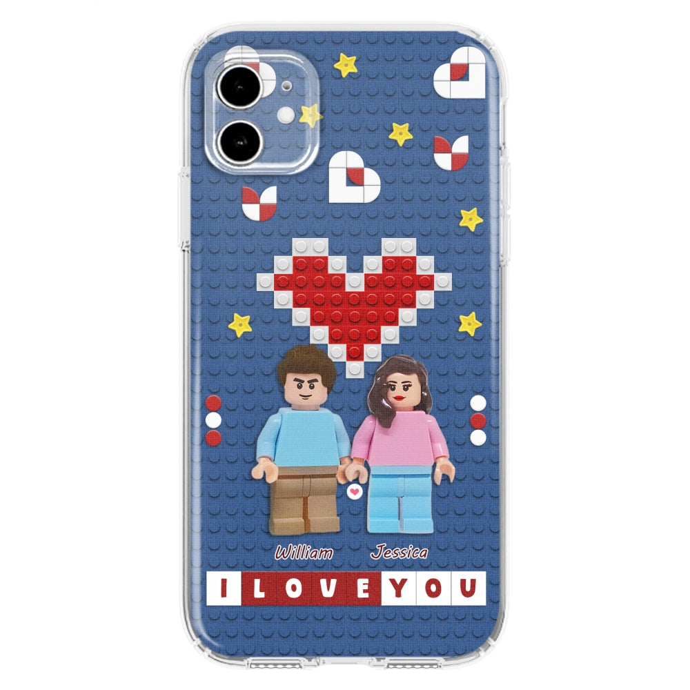 Lego Couple - Personalized Custom Phone Case