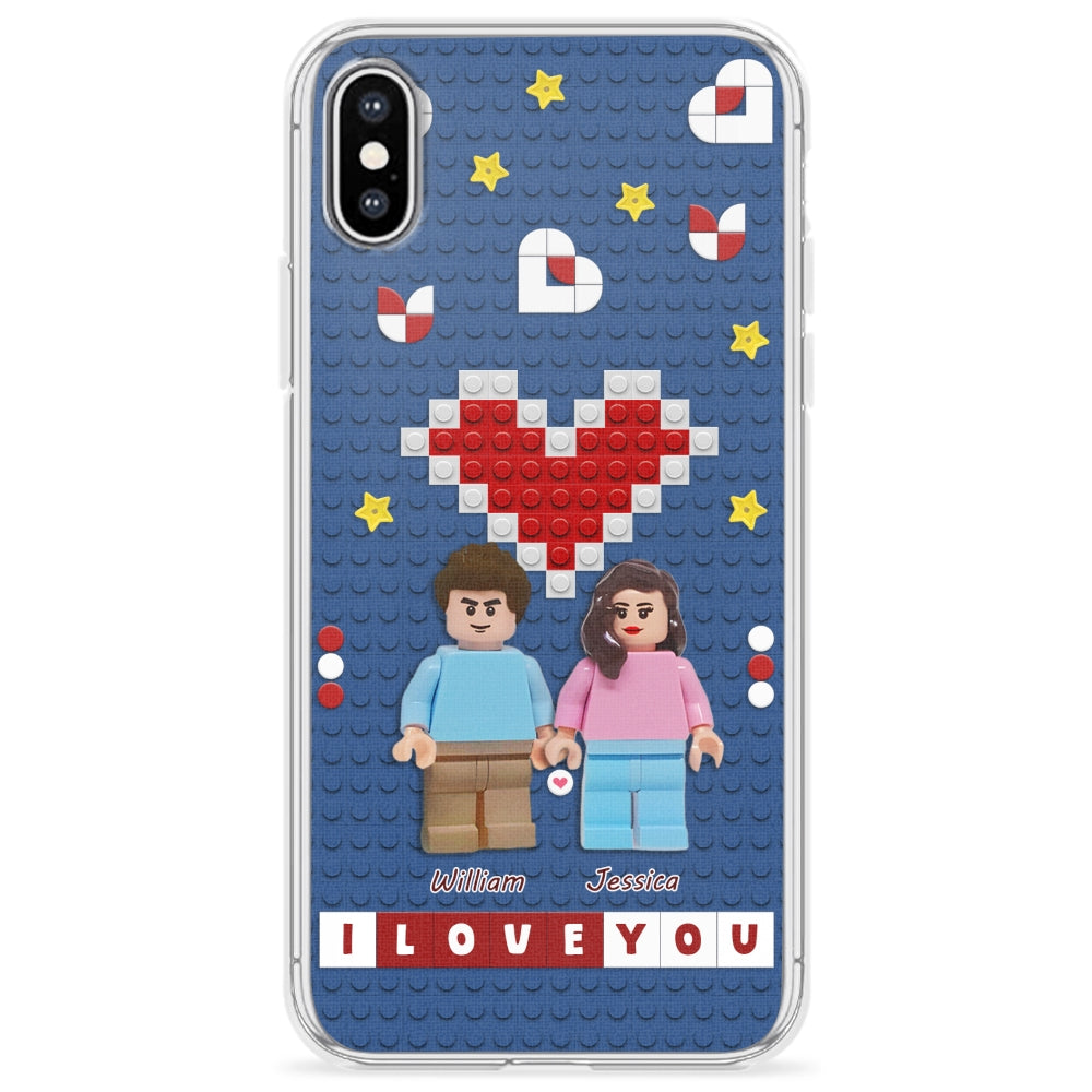 Lego Couple - Personalized Custom Phone Case