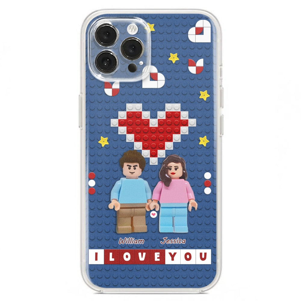 Lego Couple - Personalized Custom Phone Case