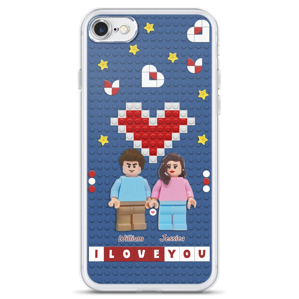 Lego Couple - Personalized Custom Phone Case