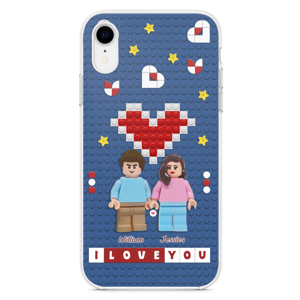 Lego Couple - Personalized Custom Phone Case