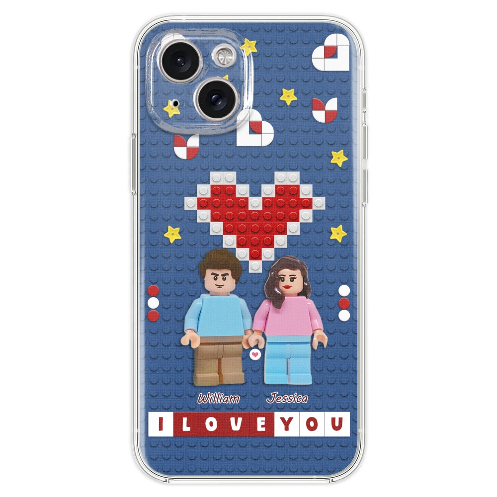 Lego Couple - Personalized Custom Phone Case