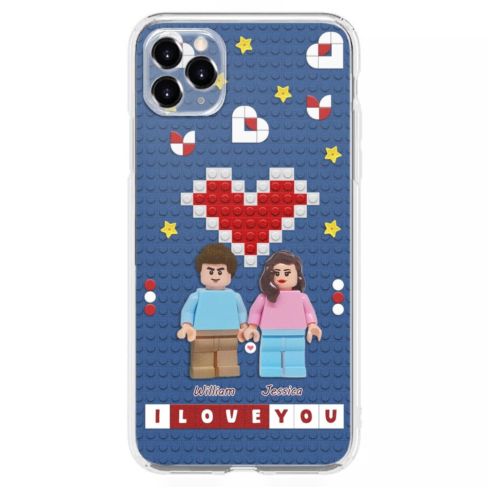 Lego Couple - Personalized Custom Phone Case