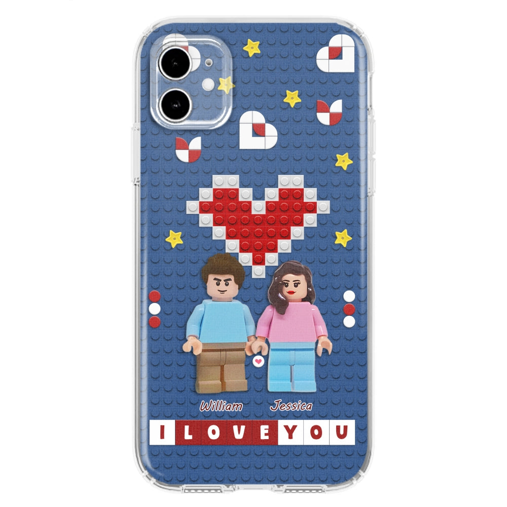 Lego Couple - Personalized Custom Phone Case