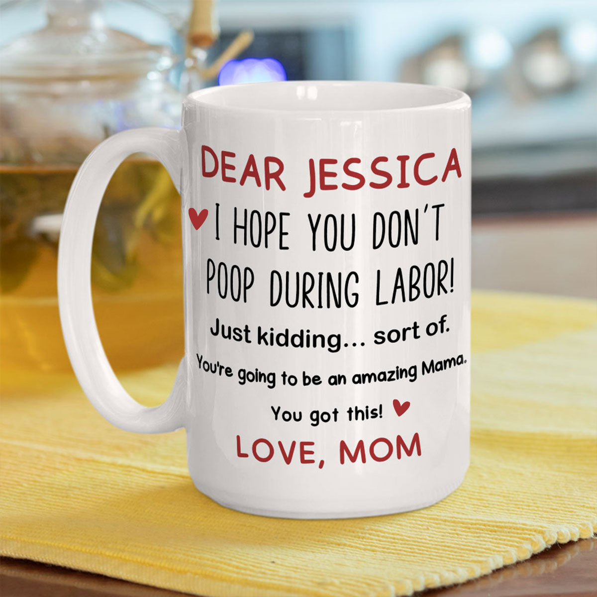 Hope You Do Not Do This Daughter - Personalized Custom Coffee Mug