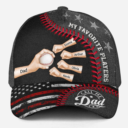 Baseball Love From My Favorite Player - Personalized Custom Classic Cap