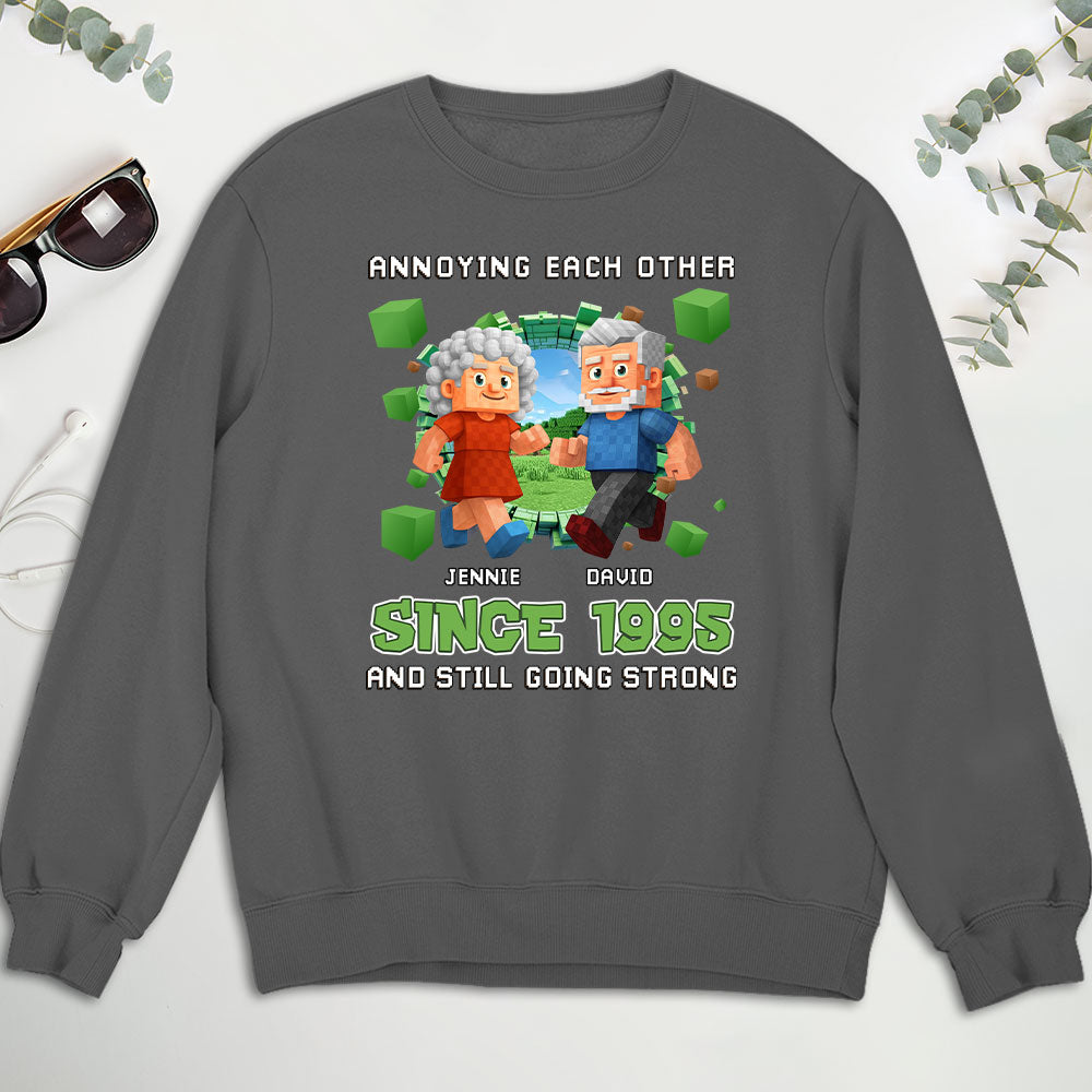 Couple Pixel - Personalized Custom Shirt