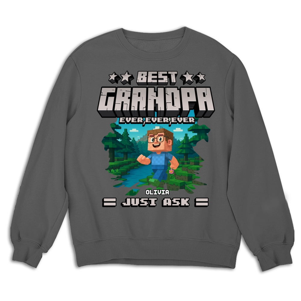 Best Papa Ever Ever - Personalized Custom Shirt