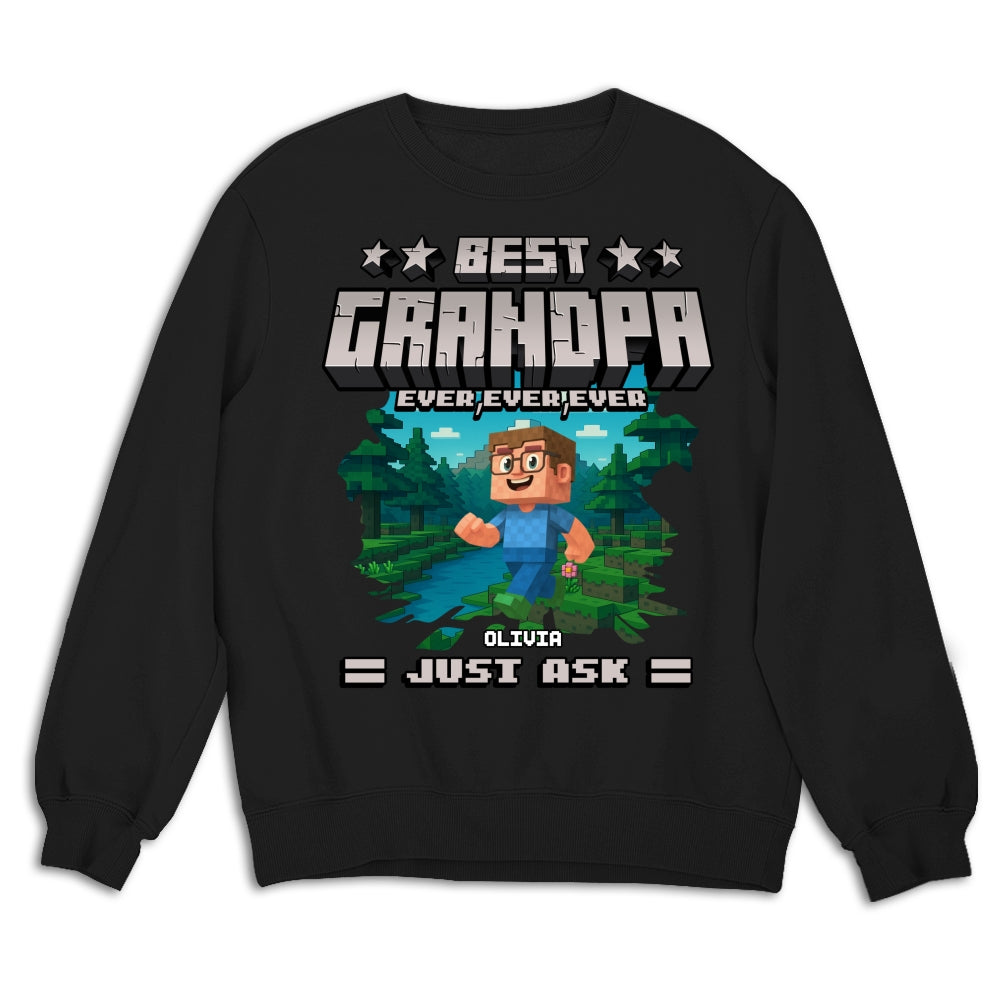 Best Papa Ever Ever - Personalized Custom Shirt