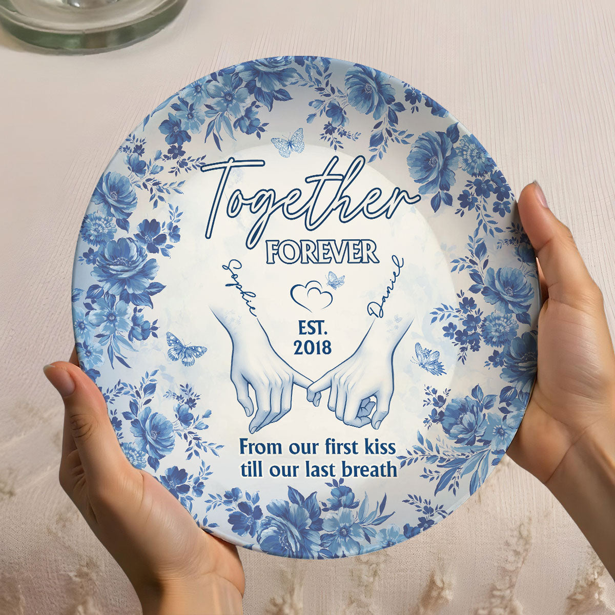 Forever With You - Personalized Custom Plate