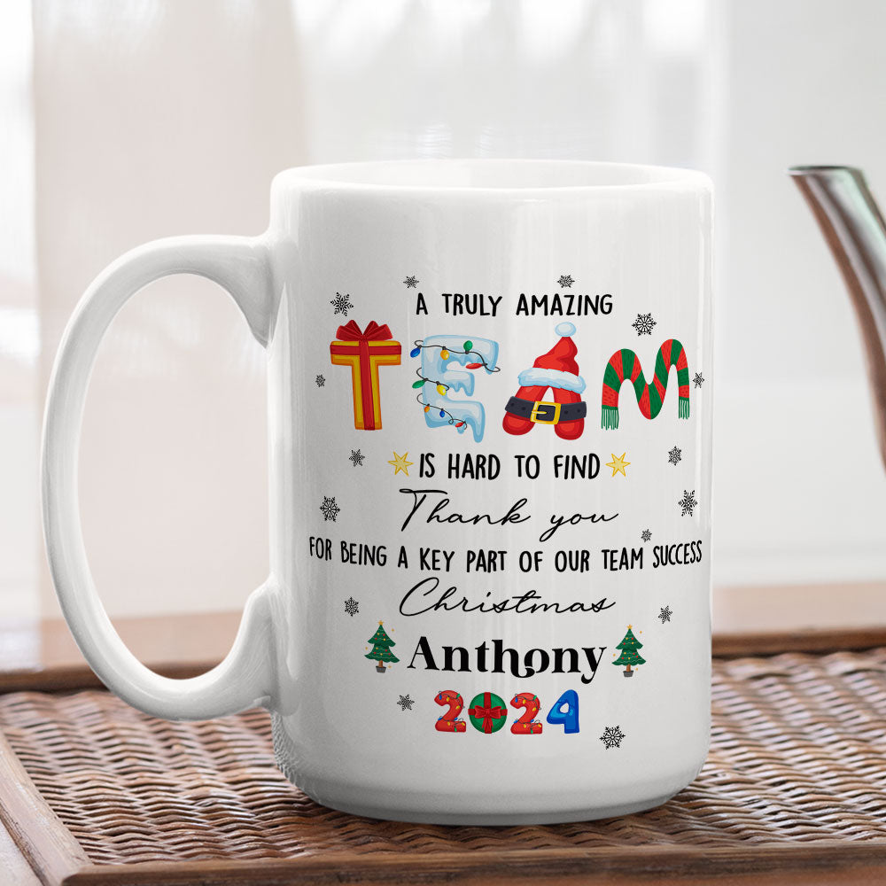 A Wonderful Crew - Personalized Custom Coffee Mug