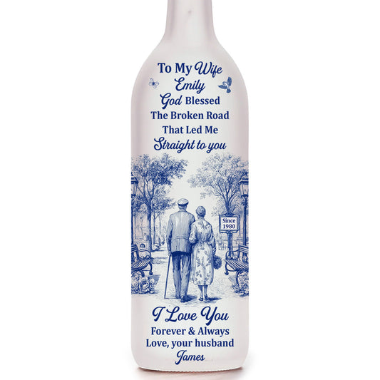 I Love You - Personalized Custom Bottle Lamp