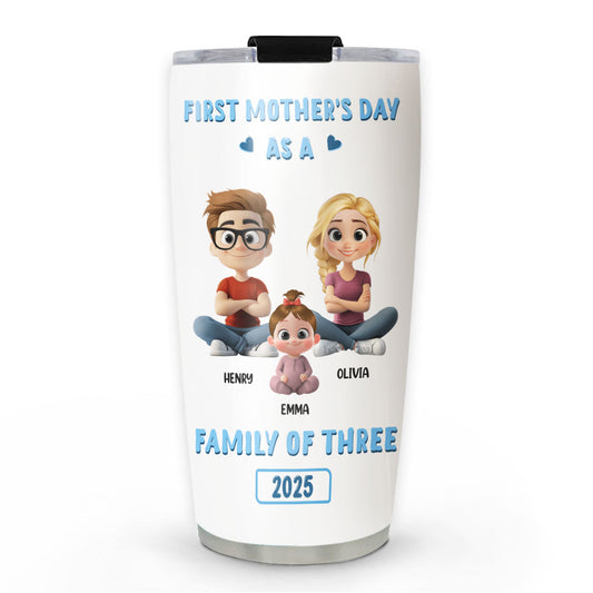 First Mother Day - Personalized Custom Tumbler