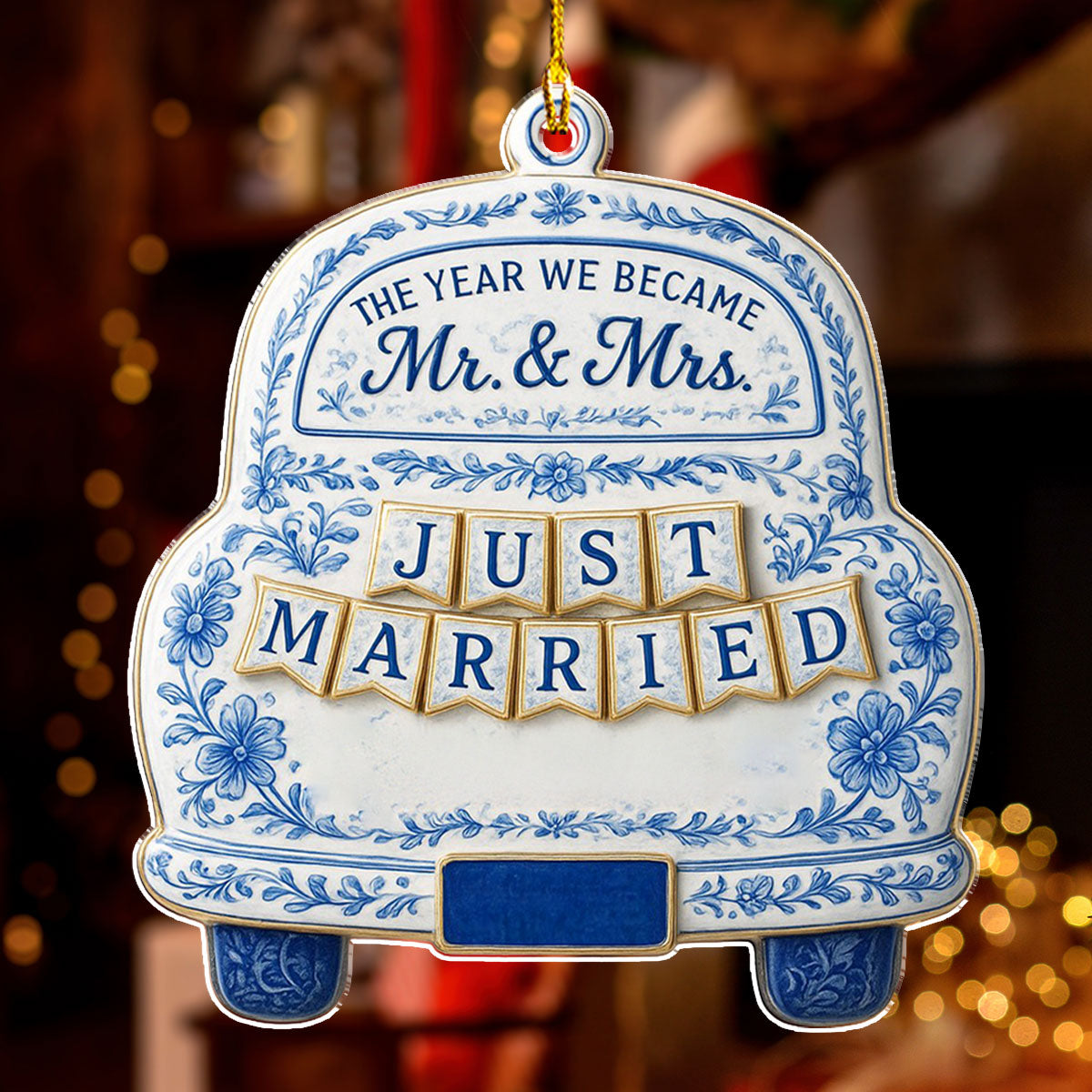 Our Wedding -  Personalized Custom Acrylic Ornament