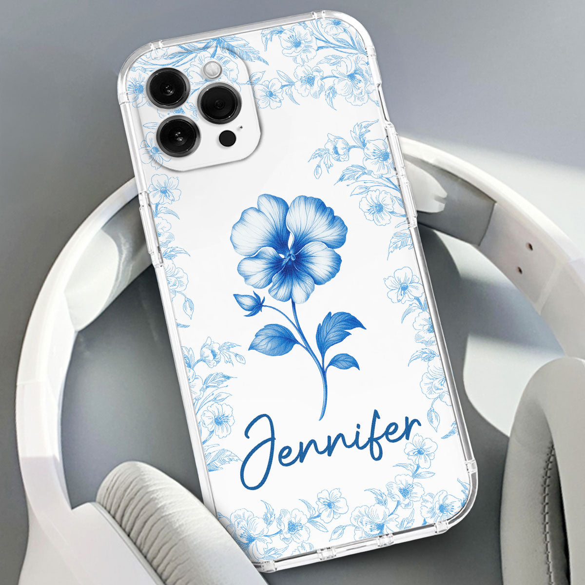 Flower Of Month - Personalized Custom Phone Case