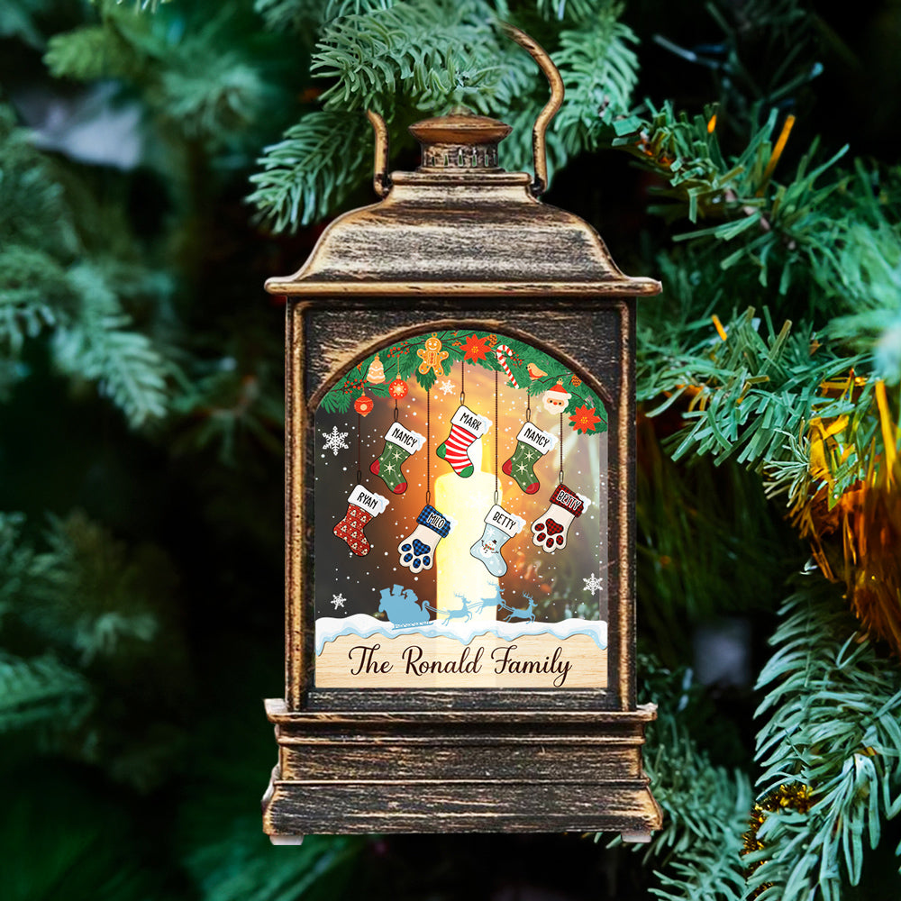 Lovely Stocking - Personalized Custom Christmas Wind Lamp