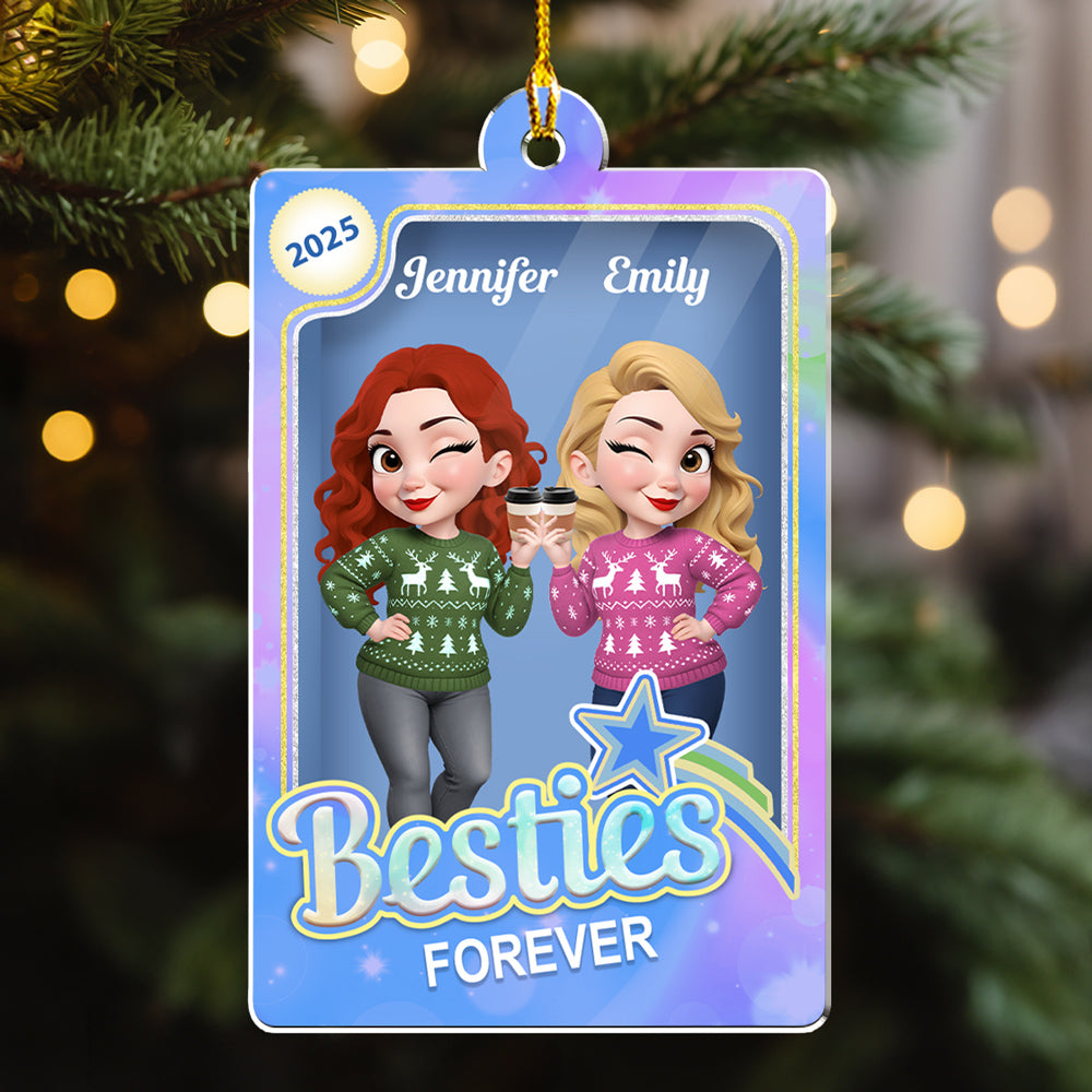 Let Sleigh This Season - Personalized Custom Acrylic Ornament