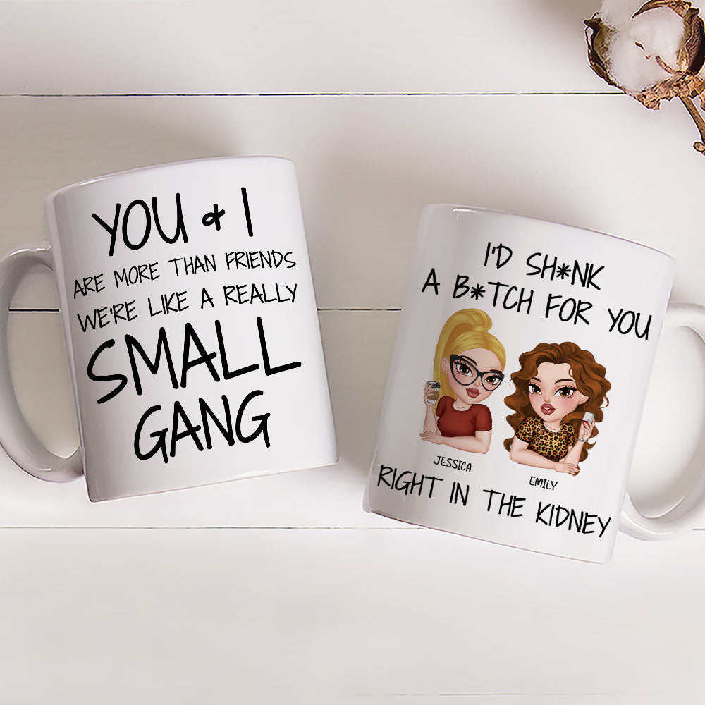 Partners In Crime For Life - Personalized Custom Coffee Mug