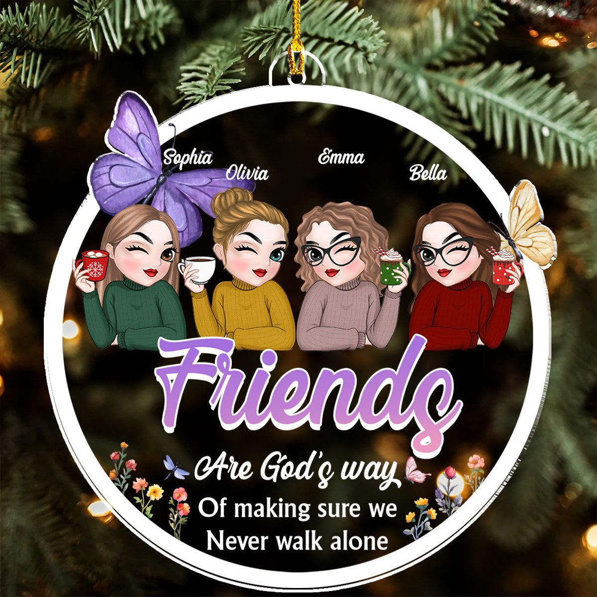 We Are Forever - Personalized Custom Acrylic Ornament