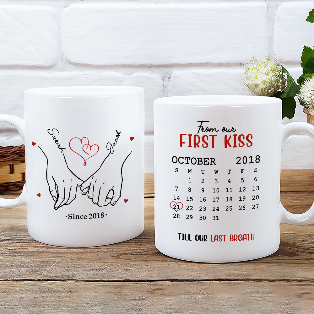 Forever And Always - Personalized Custom Coffee Mug